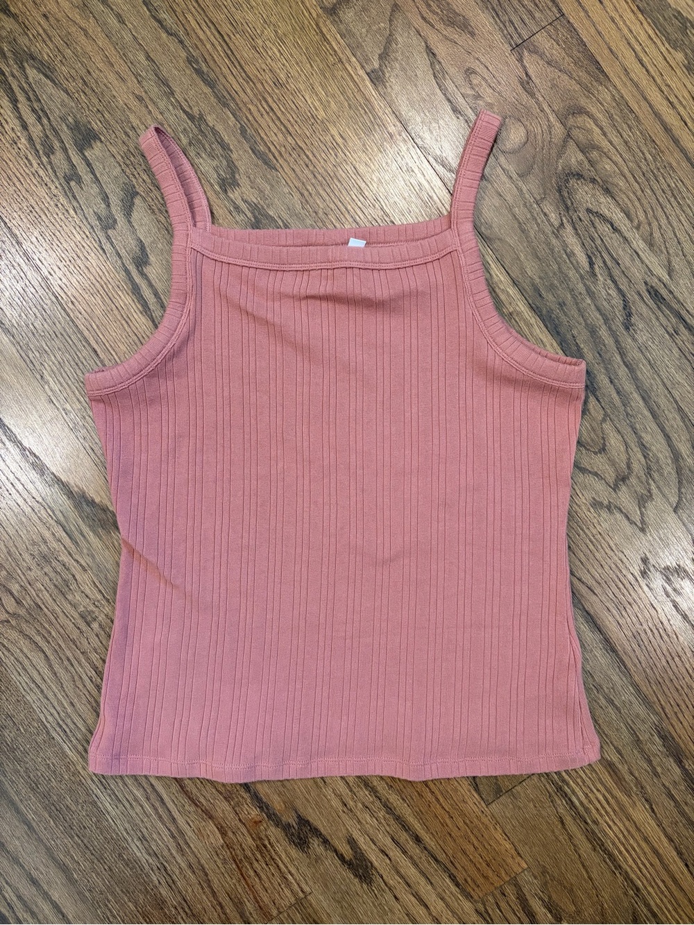 GAP Square Neck Ribbed Cami Tank Top, Large, NWT